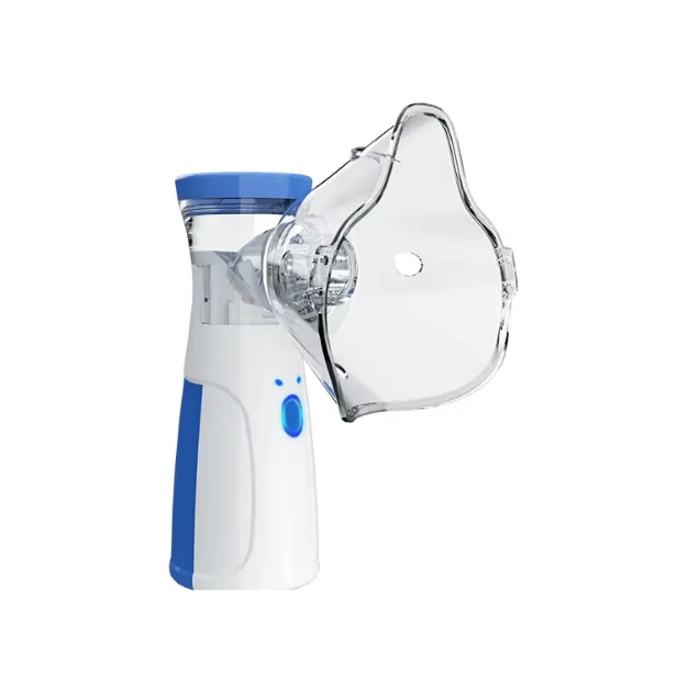 Portable Nebulizer Machine for Adults & Kids | Ultra Quiet Mesh Nebulizer | Handheld Inhaler Machine with 2 Masks & Mouthpiece | Fast Respiratory Relief for Asthma, Cough, Allergy & Breathing Problems