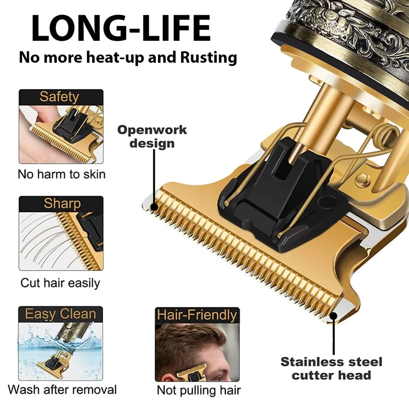 Vintage T9 Professional Trimmer (Gold)