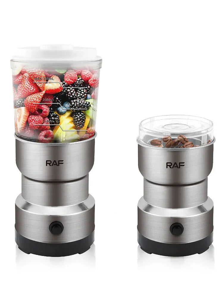 RAF 2 in 1 Mini Electric Juicer Blender & Masala Grinder R-7126