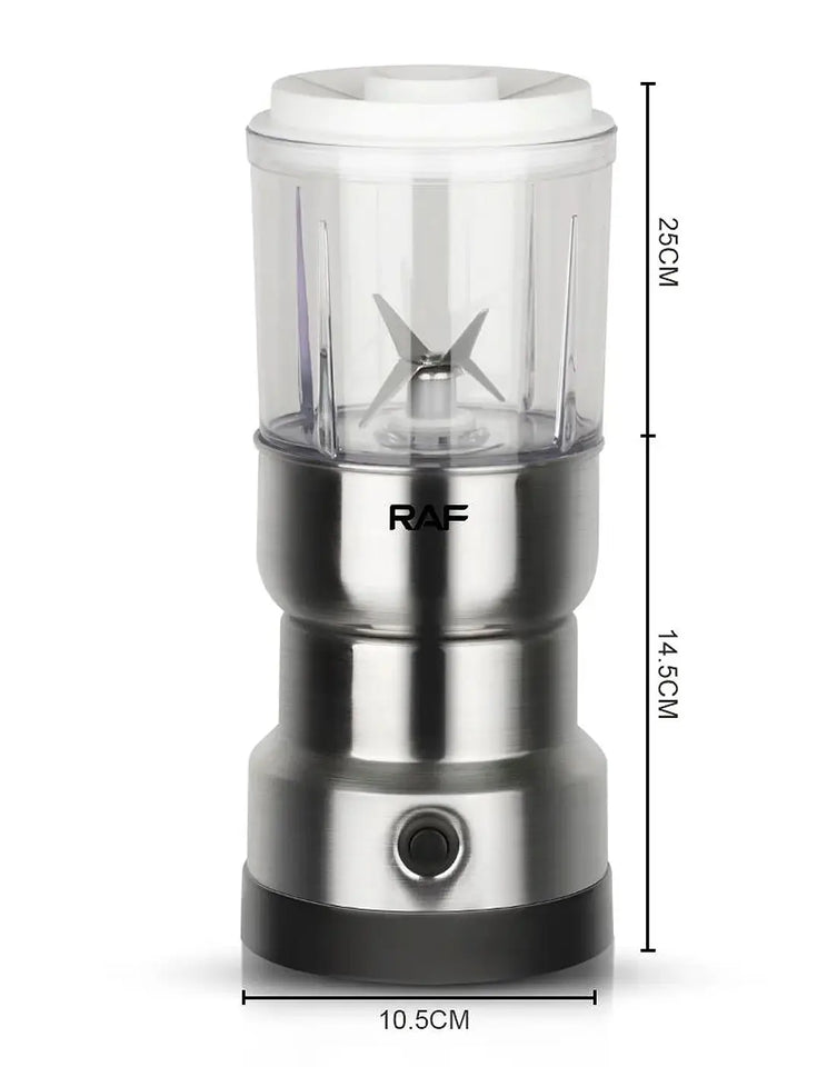 RAF 2 in 1 Mini Electric Juicer Blender & Masala Grinder R-7126