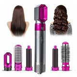 5-In-1 Multifunctional Hot Air Styler: Air Brush, Hair Dryer, Hair Straightener