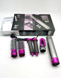 5-In-1 Multifunctional Hot Air Styler: Air Brush, Hair Dryer, Hair Straightener