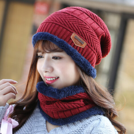 winter cap red