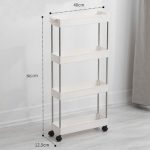 Space-Saving Storage Shelf: Maximize space in your kitchen, bathroom, office or living room