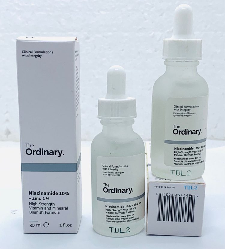 The Ordinary Niacinamide Serum with Zinc 1%