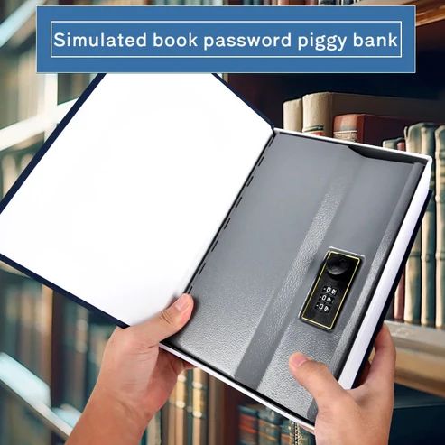 Dictionary Hidden Safe Box – Portable Mini Book Safe with Combination Lock